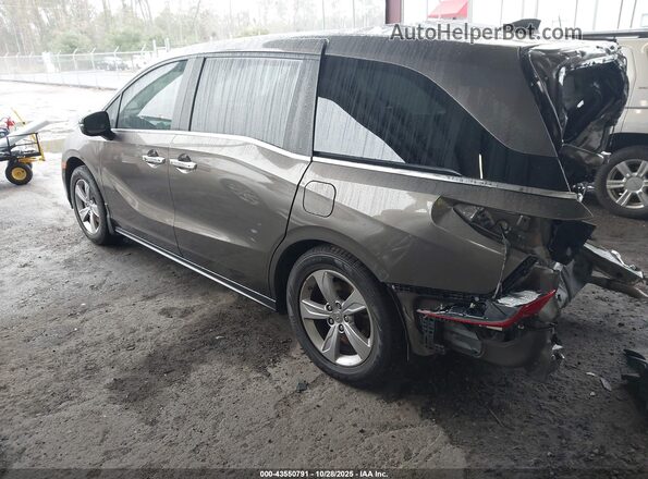 5FNRL6H74LB065099 2020 HONDA ODYSSEY Gray Trasero izquierdo