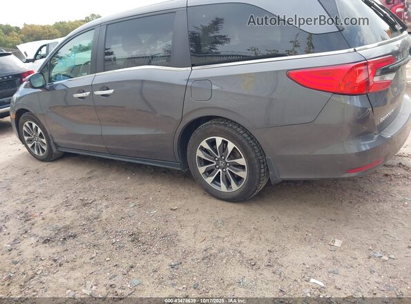 5FNRL6H74NB036687 2022 HONDA ODYSSEY Blue 360 interior view