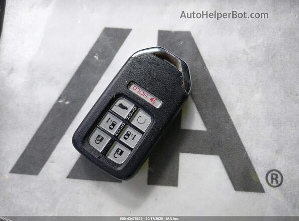 5FNRL6H74NB036687 2022 HONDA ODYSSEY Blue Dashboard view