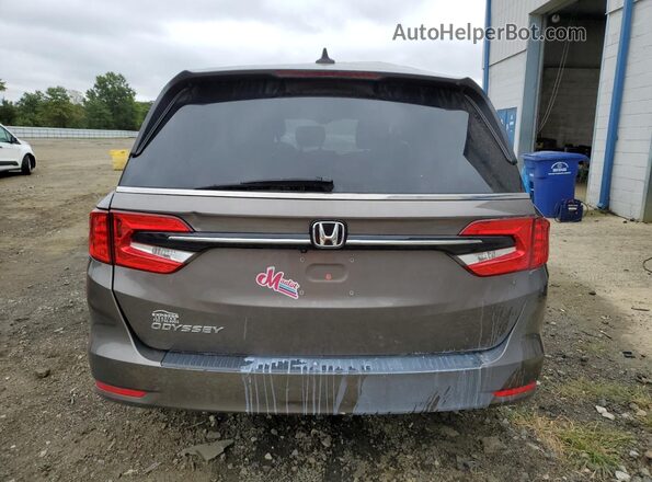5FNRL6H75MB002661 2021 HONDA ODYSSEY Brown Հետևի տեսք