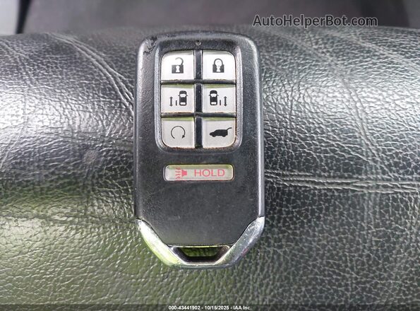 5FNRL6H75MB008928 2021 HONDA ODYSSEY Gray წინა პანელის ხედი