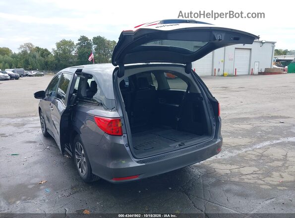 5FNRL6H75MB008928 2021 HONDA ODYSSEY Gray უკანა მარცხენა