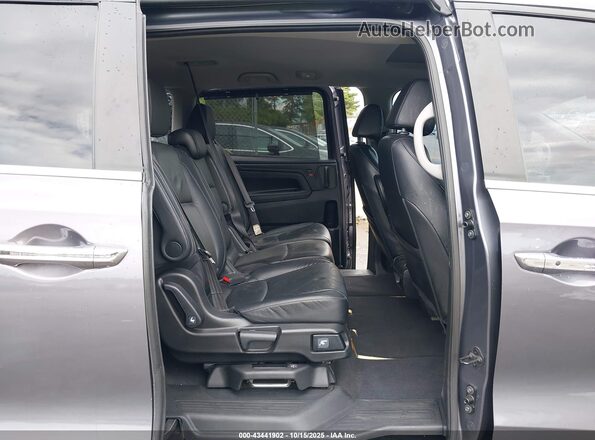 5FNRL6H75MB008928 2021 HONDA ODYSSEY Gray VIN კოდის სტიკერის ხედი