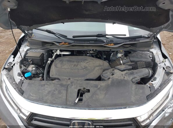 5FNRL6H75MB042545 2021 HONDA ODYSSEY Silver უკანა ხედი