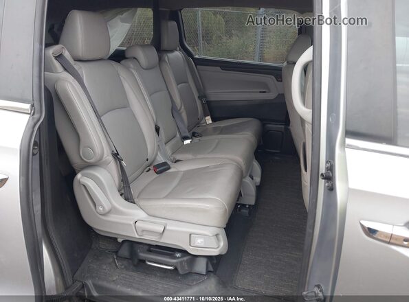 5FNRL6H75MB042545 2021 HONDA ODYSSEY Silver VIN კოდის სტიკერის ხედი