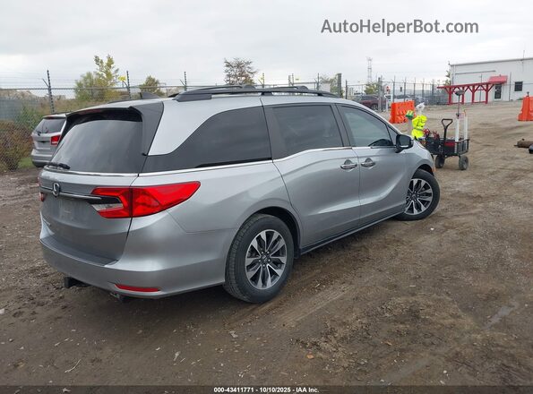 5FNRL6H75MB042545 2021 HONDA ODYSSEY Silver უკანა მარჯვენა