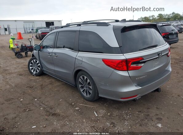 5FNRL6H75MB042545 2021 HONDA ODYSSEY Silver უკანა მარცხენა