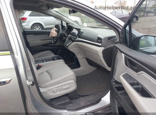 5FNRL6H75MB042545 2021 HONDA ODYSSEY Silver წინა სალონის ხედი
