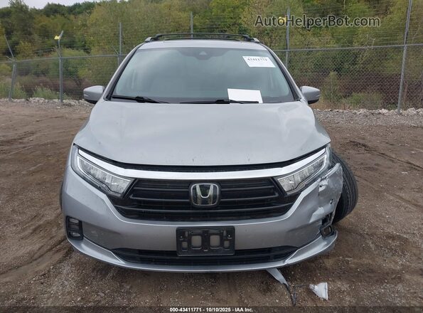 5FNRL6H75MB042545 2021 HONDA ODYSSEY Silver ხელსაწყოთა პანელის ხედი