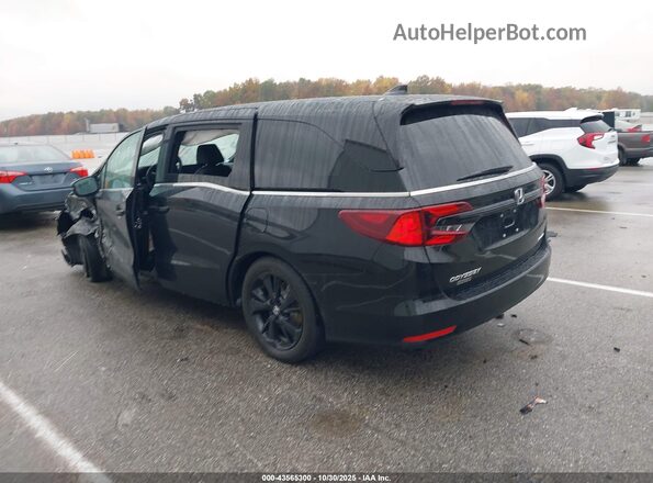 5FNRL6H75RB033917 2024 HONDA ODYSSEY Black Հետևի ձախ