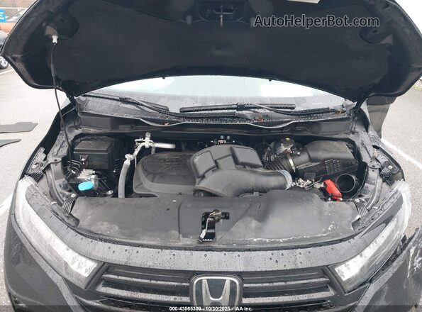 5FNRL6H75RB033917 2024 HONDA ODYSSEY Black Հետևի տեսք