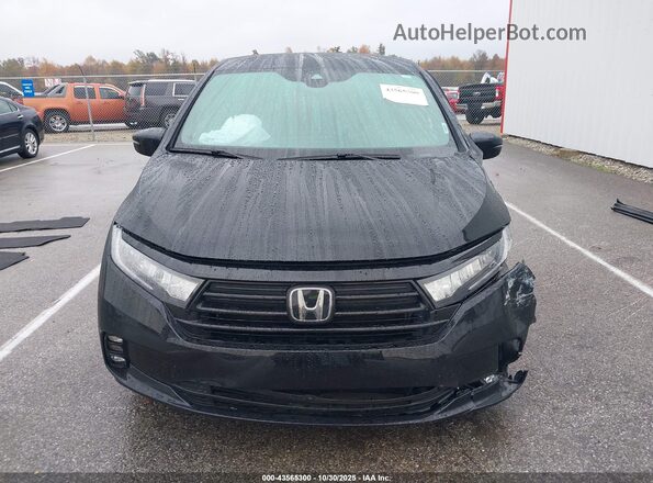 5FNRL6H75RB033917 2024 HONDA ODYSSEY Black Սալոնի հետևի տեսք