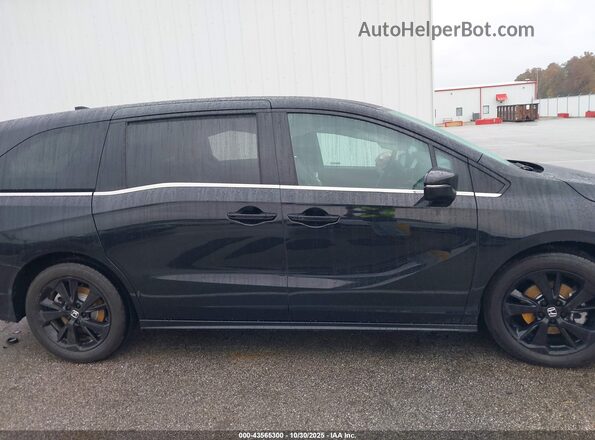 5FNRL6H75RB033917 2024 HONDA ODYSSEY Black Սալոնի 360 աստիճան տեսք