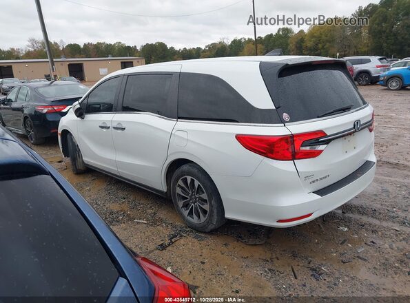 5FNRL6H76MB008873 2021 HONDA ODYSSEY White Հետևի ձախ
