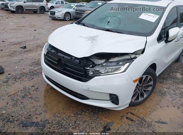 5FNRL6H76MB008873 2021 HONDA ODYSSEY White Դիմացի տեսք