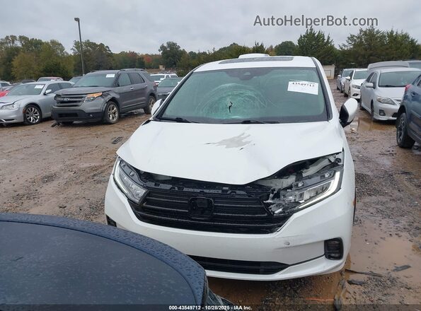 5FNRL6H76MB008873 2021 HONDA ODYSSEY White Սարքավորումների վահանակի տեսք