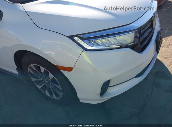 5FNRL6H76NB064409 2022 HONDA ODYSSEY White Widok z przodu