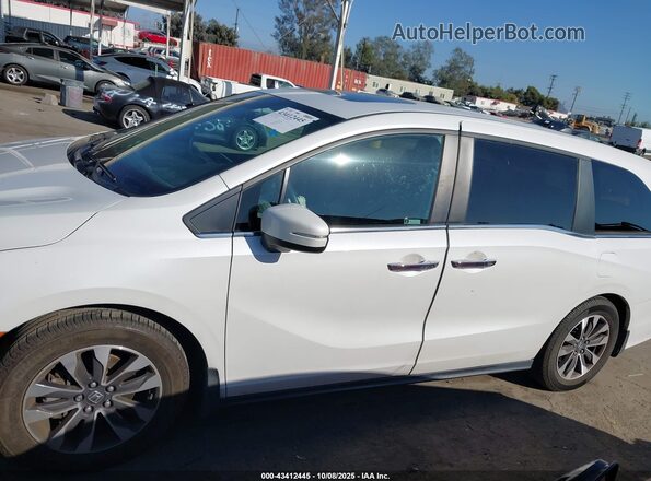 5FNRL6H76NB064409 2022 HONDA ODYSSEY White Widok wnętrza 360 stopni