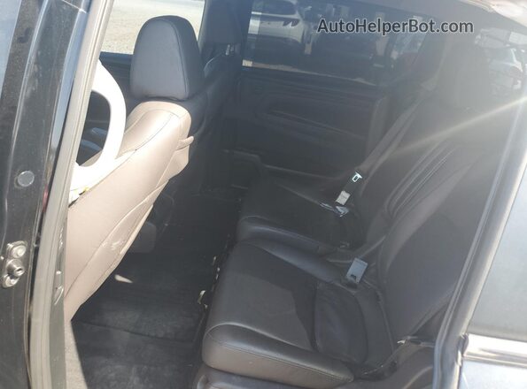 5FNRL6H77LB002952 2020 HONDA ODYSSEY Black უკანა სალონის ხედი