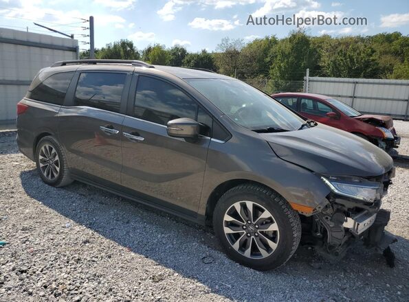 5FNRL6H77MB012687 2021 HONDA ODYSSEY Silver 