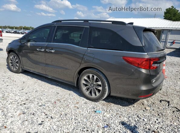 5FNRL6H77MB012687 2021 HONDA ODYSSEY Silver 