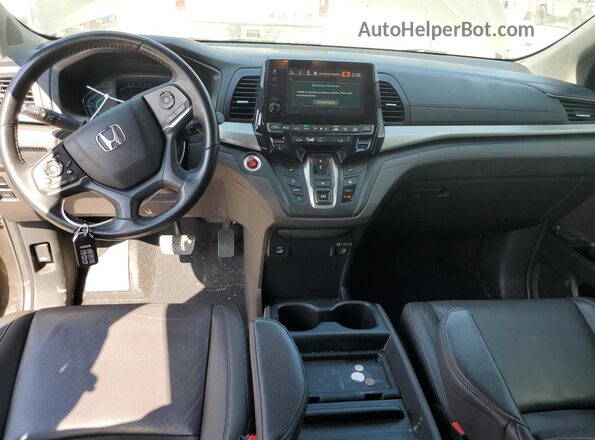 5FNRL6H77MB012687 2021 HONDA ODYSSEY Silver 