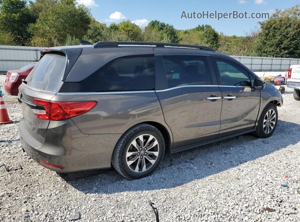5FNRL6H77MB012687 2021 HONDA ODYSSEY Silver 