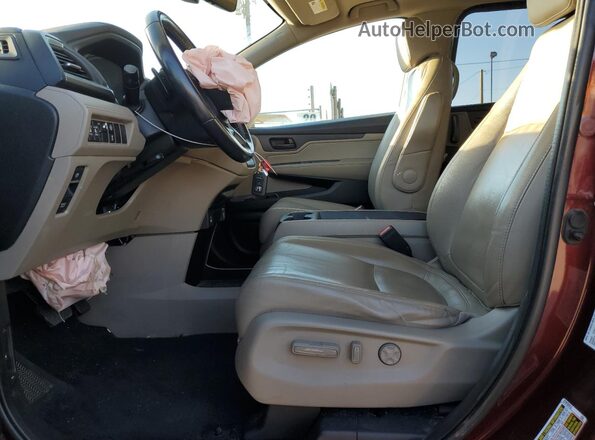 5FNRL6H77MB023883 2021 HONDA ODYSSEY Burgundy Սալոնի դիմացի տեսք