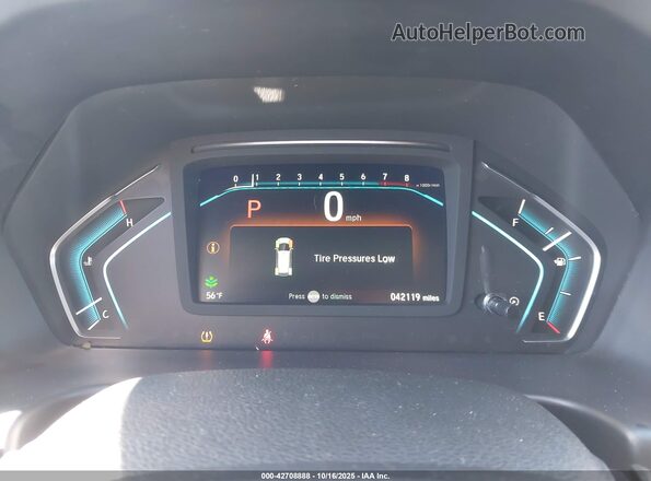 5FNRL6H78LB030341 2020 HONDA ODYSSEY Gray Вид задніх сидінь
