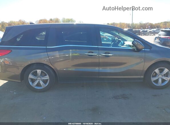 5FNRL6H78LB030341 2020 HONDA ODYSSEY Gray Вид щитка приладів