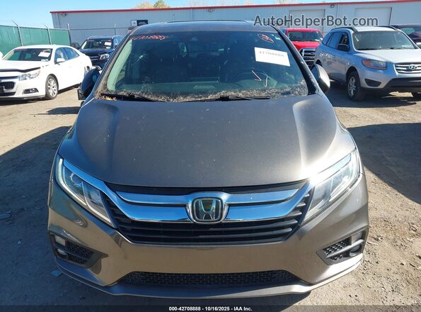 5FNRL6H78LB030341 2020 HONDA ODYSSEY Gray Вид панелі приладів