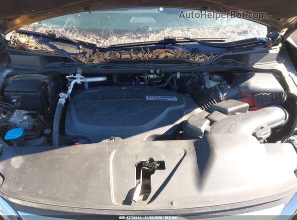 5FNRL6H78LB030341 2020 HONDA ODYSSEY Gray Вид підкапотного простору