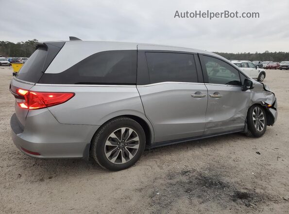 5FNRL6H78MB026744 2021 HONDA ODYSSEY Silver Задня права чверть