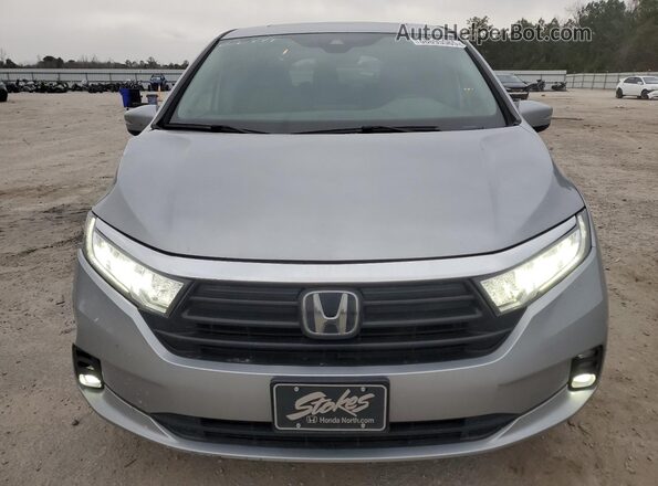 5FNRL6H78MB026744 2021 HONDA ODYSSEY Silver Вид спереду
