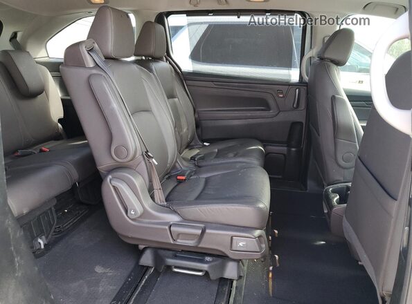 5FNRL6H78MB026744 2021 HONDA ODYSSEY Silver Вид задньої частини салону