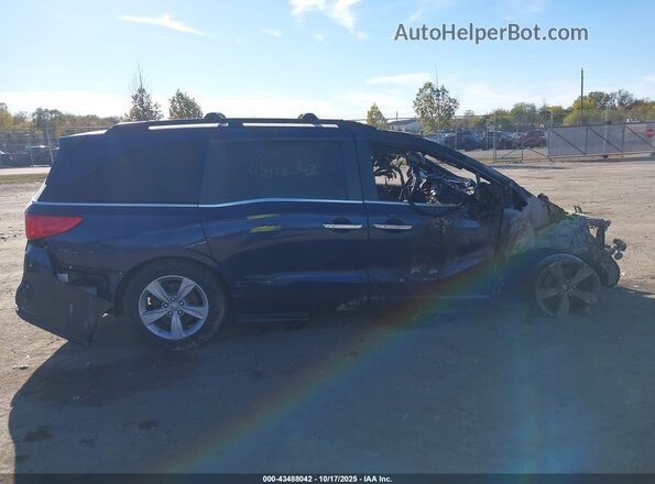 5FNRL6H7XLB004548 2020 HONDA ODYSSEY Blue ხელსაწყოთა პანელის ხედი