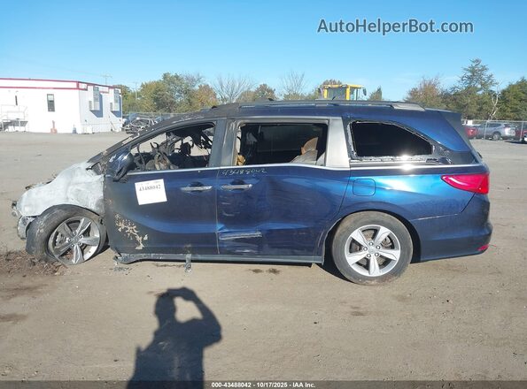 5FNRL6H7XLB004548 2020 HONDA ODYSSEY Blue უკანა სალონის ხედი