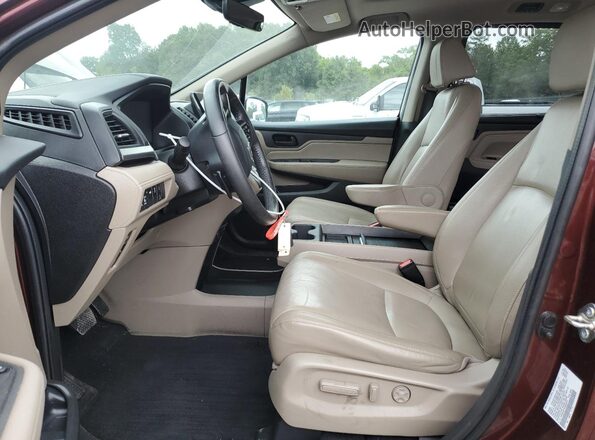 5FNRL6H7XLB025741 2020 HONDA ODYSSEY Burgundy წინა სალონის ხედი