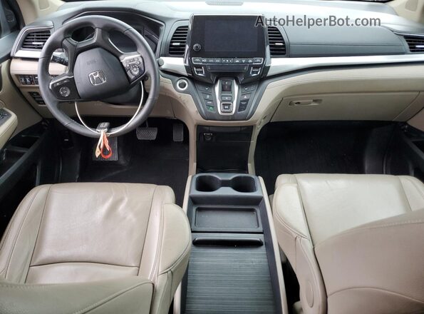 5FNRL6H7XLB025741 2020 HONDA ODYSSEY Burgundy წინა პანელის ხედი