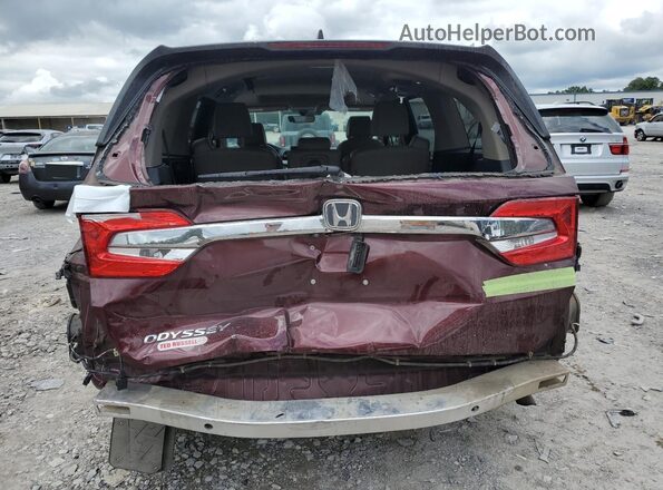 5FNRL6H7XLB025741 2020 HONDA ODYSSEY Burgundy უკანა ხედი