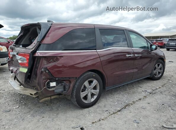 5FNRL6H7XLB025741 2020 HONDA ODYSSEY Burgundy უკანა მარჯვენა