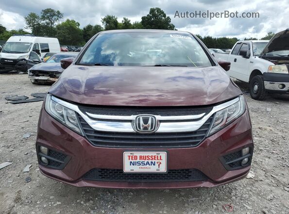 5FNRL6H7XLB025741 2020 HONDA ODYSSEY Burgundy წინა ხედი