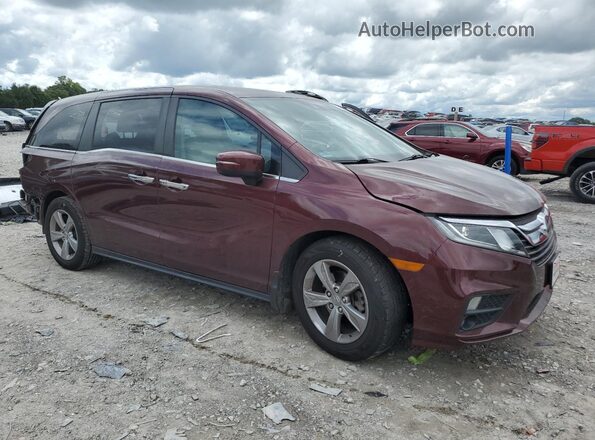 5FNRL6H7XLB025741 2020 HONDA ODYSSEY Burgundy წინა მარჯვენა