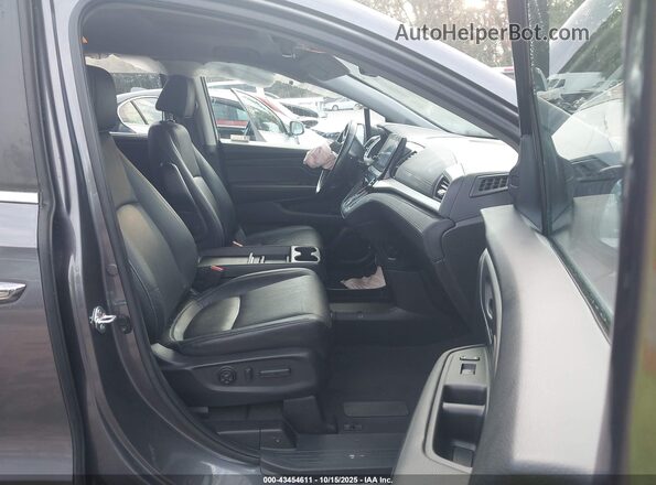 5FNRL6H7XNB008974 2022 HONDA ODYSSEY Gray Vista interior delantera