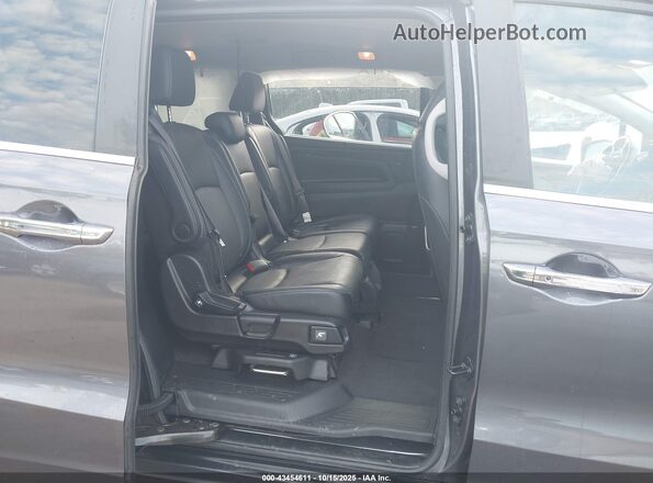 5FNRL6H7XNB008974 2022 HONDA ODYSSEY Gray Vista de la etiqueta del VIN