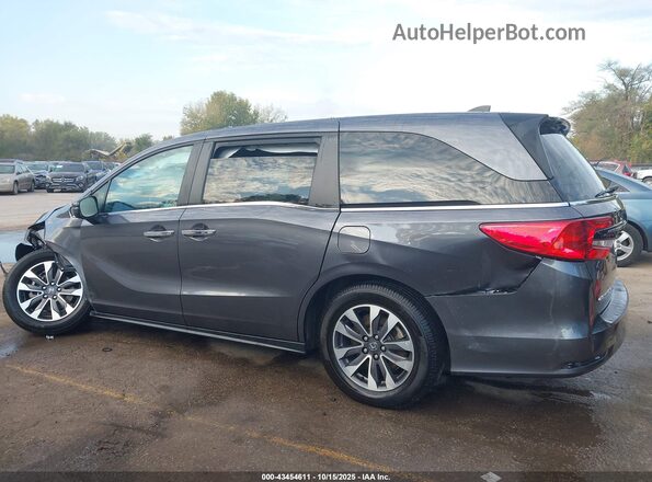 5FNRL6H7XNB008974 2022 HONDA ODYSSEY Gray Vista interior de 360 grados
