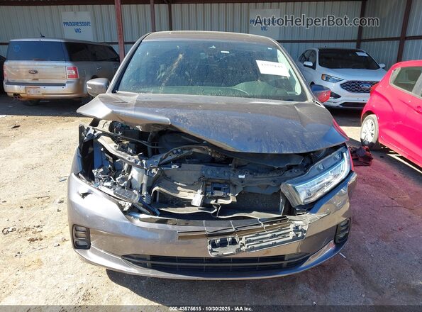 5FNRL6H7XNB051176 2022 HONDA ODYSSEY Серый Вид щитка приборов