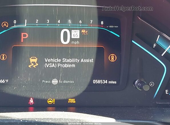 5FNRL6H7XNB051176 2022 HONDA ODYSSEY Серый 