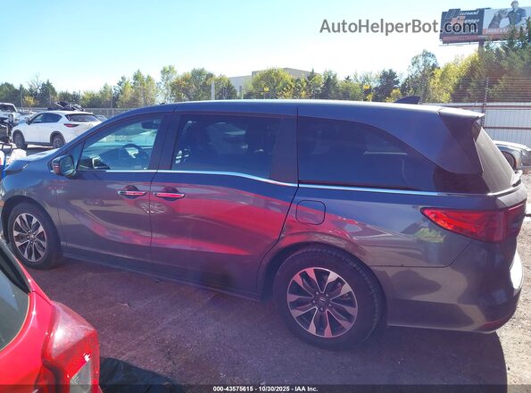5FNRL6H7XNB051176 2022 HONDA ODYSSEY Серый Панорамный вид салона 360°