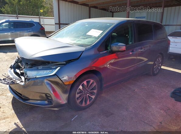 5FNRL6H7XNB051176 2022 HONDA ODYSSEY Серый Передняя левая четверть